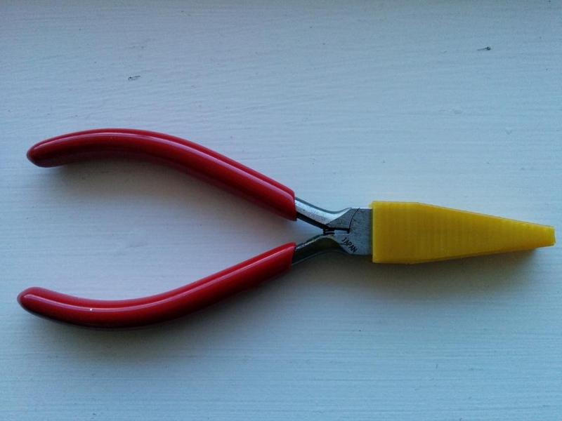 Needle nose pliers cap
