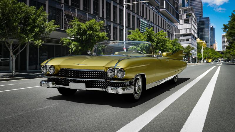 Cadillac Eldorado Biarritz Convertible 1959 3D model