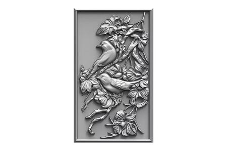 Natural art base relief 3d print