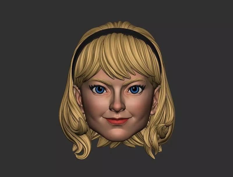 Gwen Stacy Head