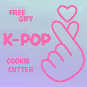 k - pop - Cookie Cutter - korean heart - corazon coreano