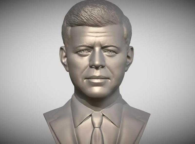 John F Kennedy bust