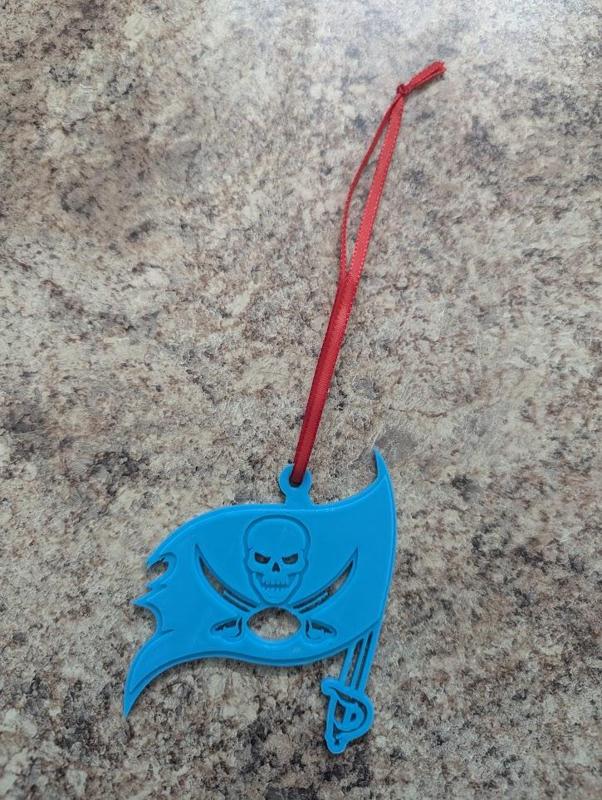 Tampa Bay Buccaneers Christmas Ornament