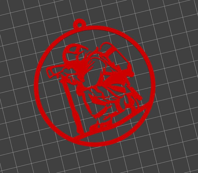 Firefighter Christmas Ornament