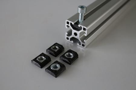 M6 T-Slot Nut - Combined