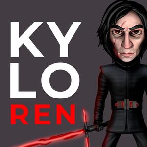 Helmetless Kylo Ren