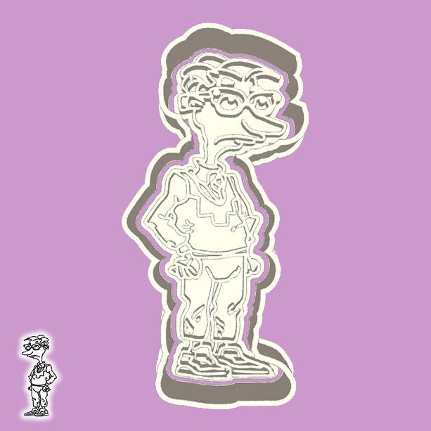 Rugrats cookie cutters - Drew Pickles (style 1)