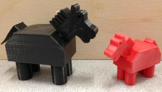 Lyla's Horse - Minecraft Inspired - No Support needed