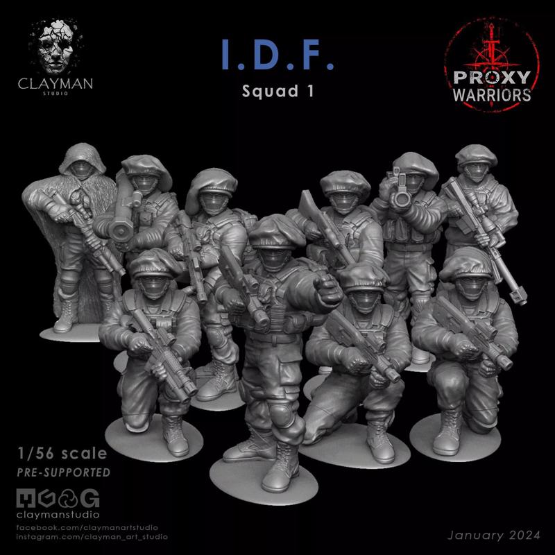 IDF Squad 1   1  56 scale