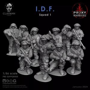 IDF Squad 1   1  56 scale