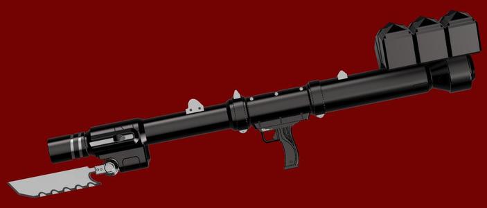 Devil May Cry 5 - Kalina Ann rocket launcher 3D model