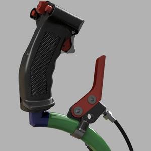 Helicopter release handle