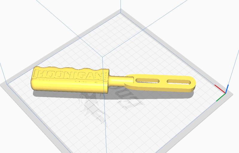 Hoonigan simracing handbrake handle, right