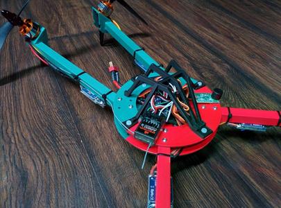 Canopy and 35mm FC adapter for the AnyCopter Multirotor Hub Kit