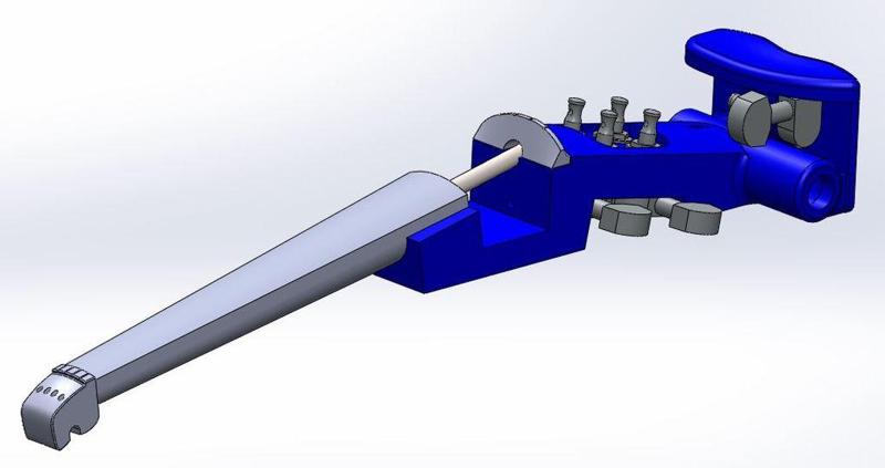 1/16 Scale Electric Violin - EPV R1