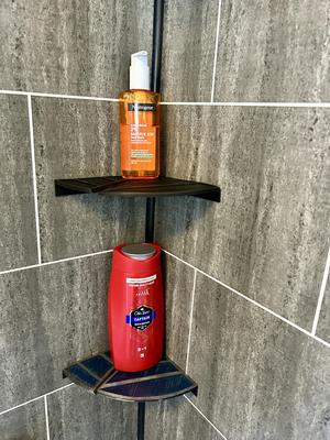 Flexible Zigzag Corner Shelf - Adaptive 3D Printed Solution for Uneven Walls