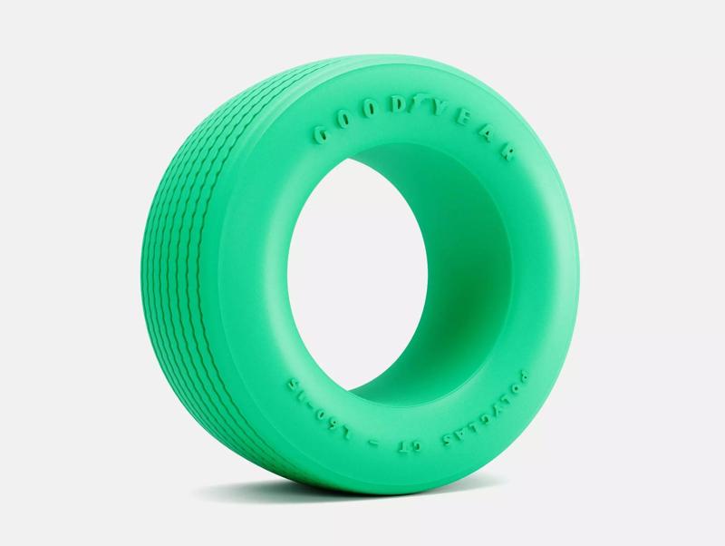 15x10 Goodyear Polyglas GT L60-15 Tire