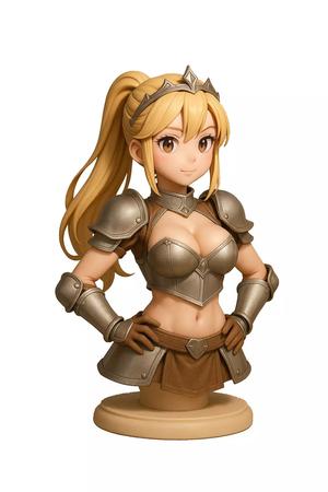 Valiant Female Knight- Fantasy Anime Bust