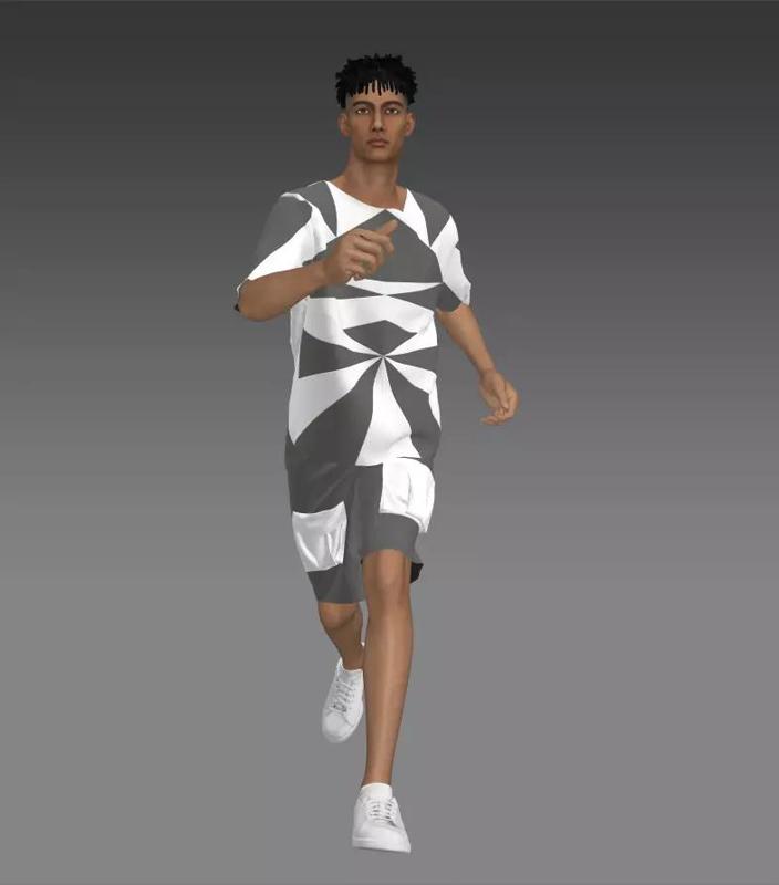 Distinctive mens shirt