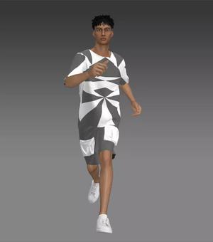 Distinctive mens shirt