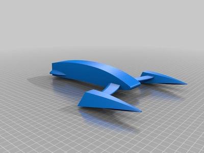Outrigger 300mm Race Boat!