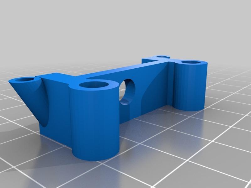 Lumenier QAV-R / Banggood TC-R220 FRSKY receiver and vtx antenna tube holder for "forever tubes"