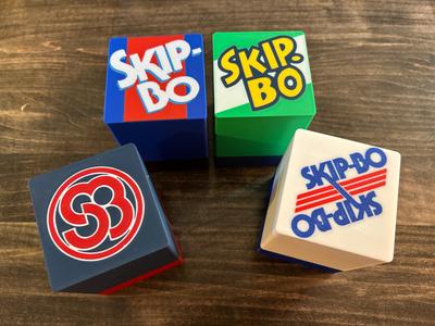 Skip-bo Card Boxes - 4 different designs