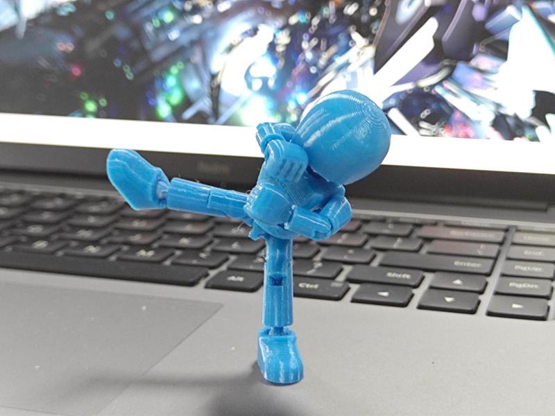 Snubbull-like humanoid brick figure