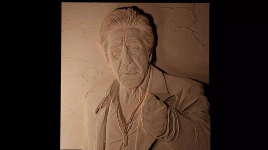 Al Pacino CNC 3d Print High Relief Sand Casting