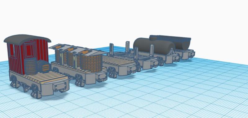 Plantation Cars (HOn30)