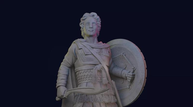 Alexander the Great Sculpture