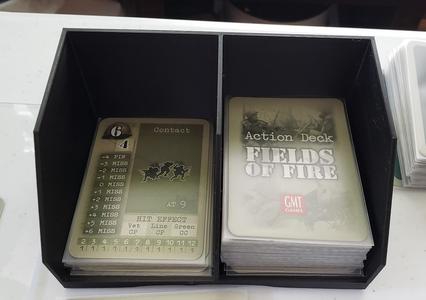 Card Deck Draw/Discard Cradle