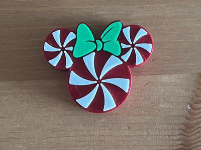 minnie mouse candy cane stanley straw topper
