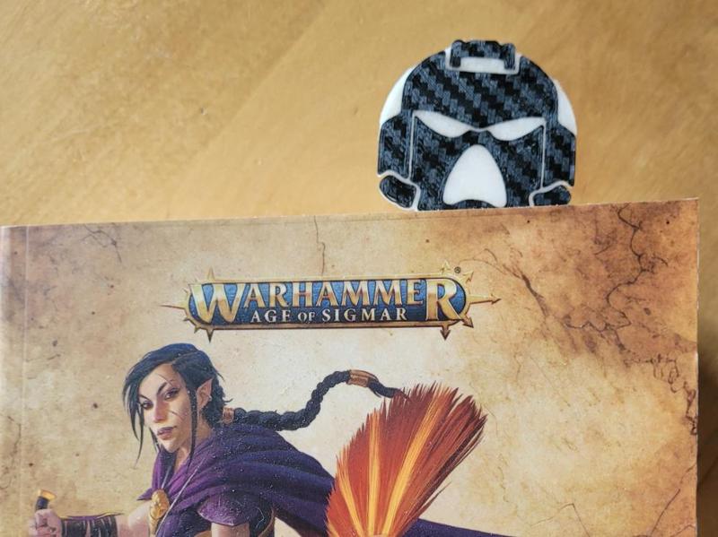 Space Marine Bookmark bookmark
