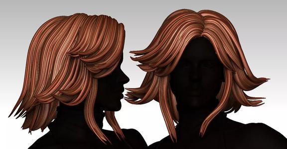 3D Hairstyles for girl V32