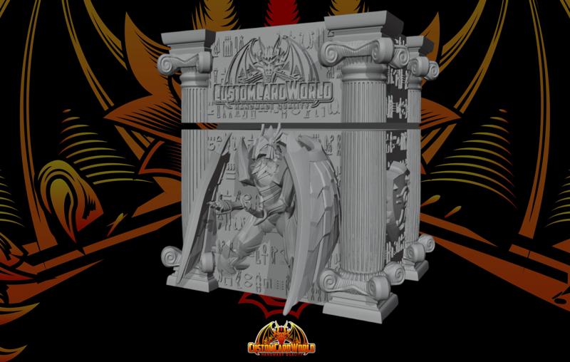 Yugioh Deckbox - Winged Dragon of RA