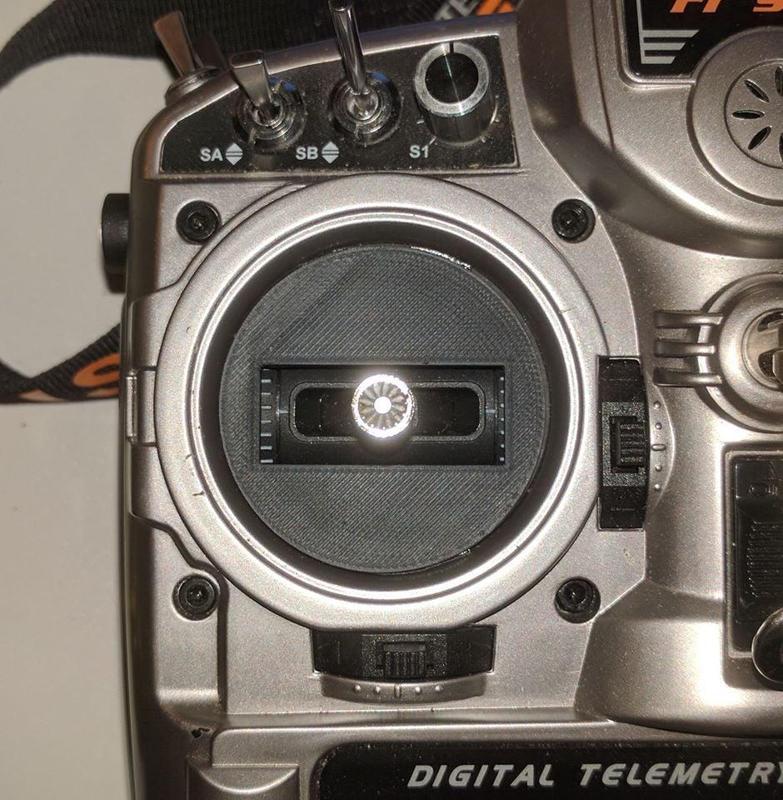 Taranis throttle range mod