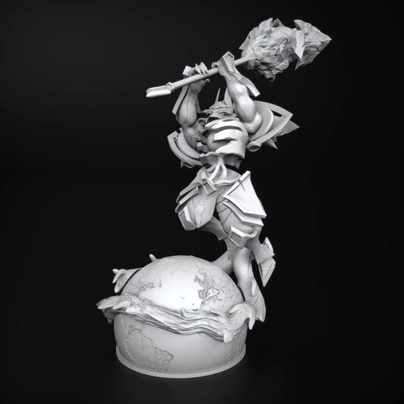 Dark Star Mordekaiser league of legends figure statue