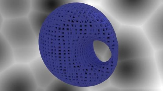 Duplin Cyclides Math Art