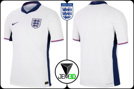 ENGLAND KEYCHAIN AND PICTURE OF ENGLAND JERSEY YEAR 2024