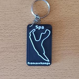 SPA-FRANCORCHAMPS Circuit keychain