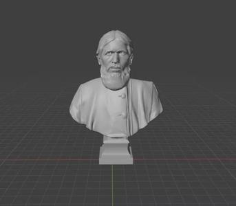Rasputin bust