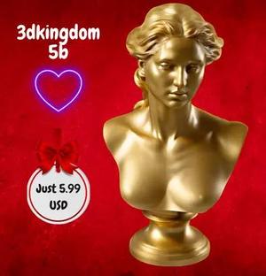 Sculpture Woman Elite Bust