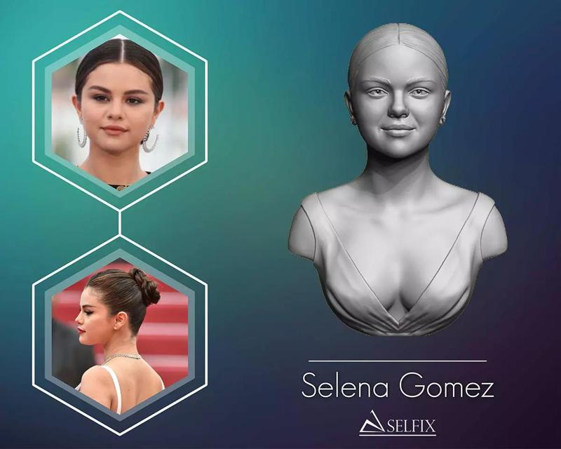 Selena Gomez Bust