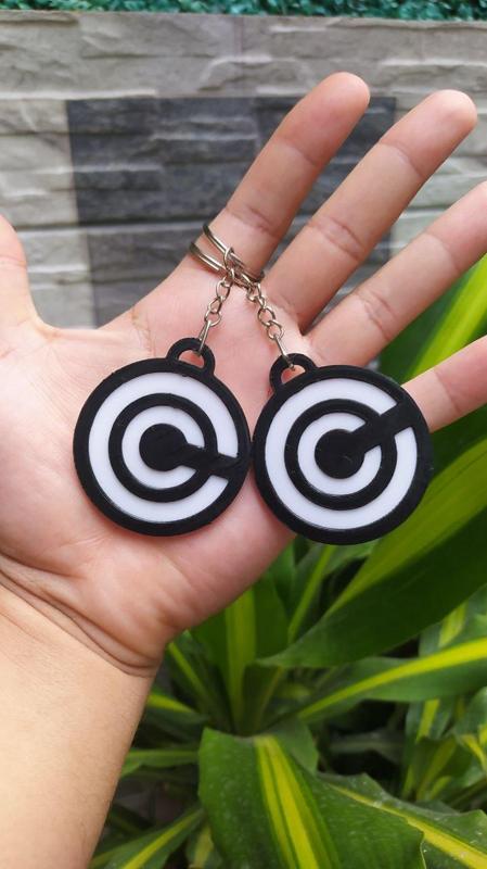 capsule corp dragon ball KEYCHAIN