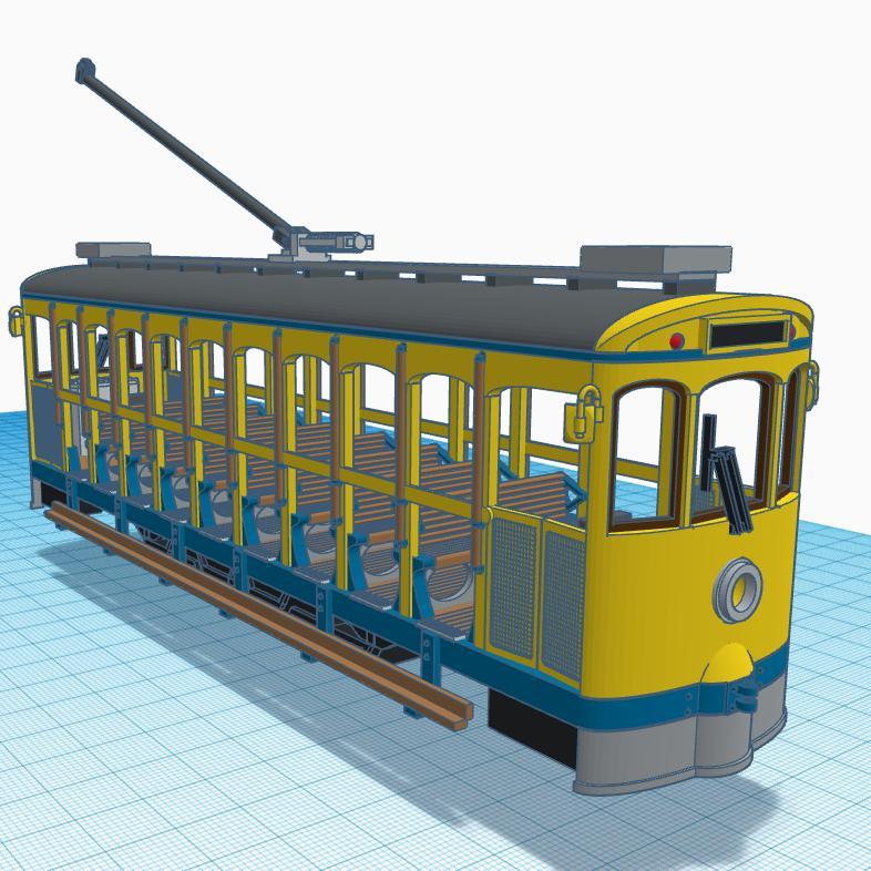 Rio de Janeiro Saint Teresa tram car