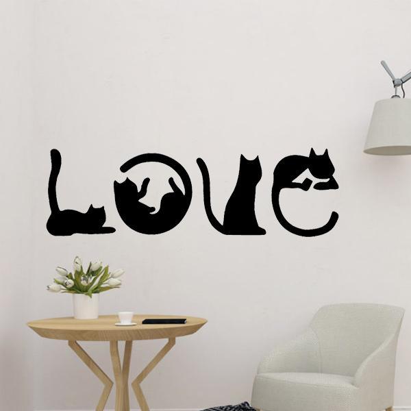 Love Cat Wall Decor