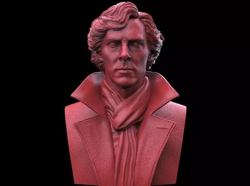 Sherlock - Benedict Cumberbatch Bust