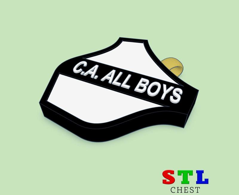 KEY RING / PENDANT SHIELD ALL BOYS