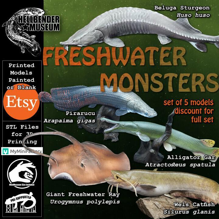 Freshwater Monsters Giant Fish Multipack